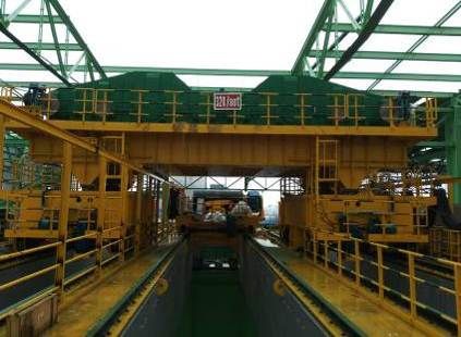 河北安豐鋼鐵320t鑄造起重機(jī)