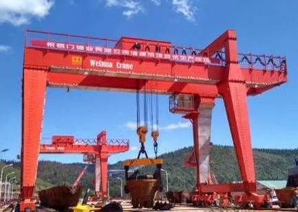 易門銅業(yè)74t冶金門式起重機(jī)