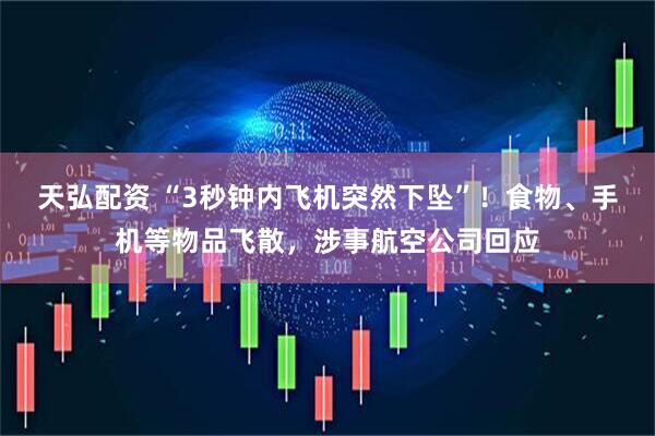 天弘配資 “3秒鐘內(nèi)飛機(jī)突然下墜”！食物、手機(jī)等物品飛散，涉事航空公司回應(yīng)