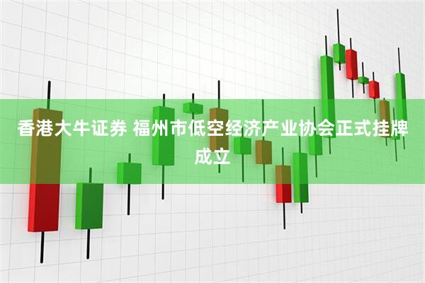 香港大牛證券 福州市低空經(jīng)濟(jì)產(chǎn)業(yè)協(xié)會正式掛牌成立